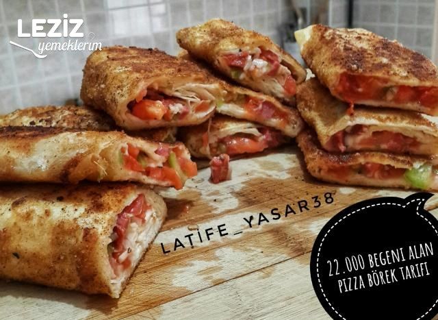 Nefis Pizza Börek Tarifi