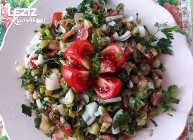 Kolay Patlıcan Salatası