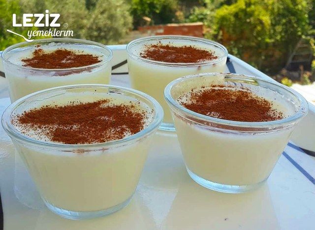 En Doğalından Ev Yapımı Puding