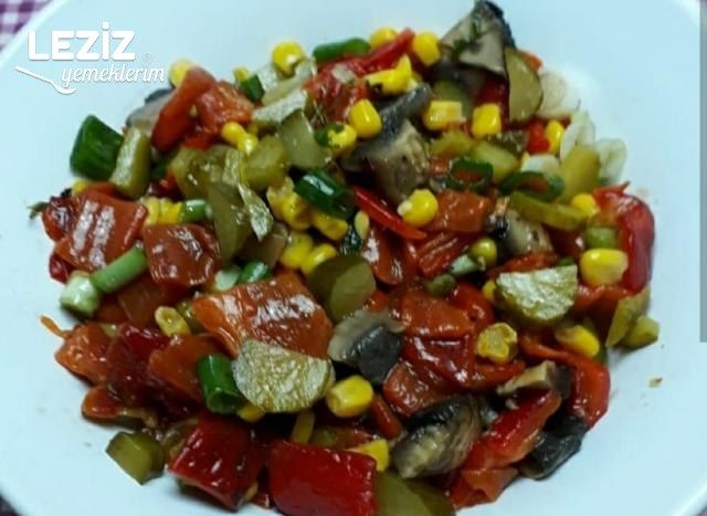 Köz Biber  Salatası Tarifi