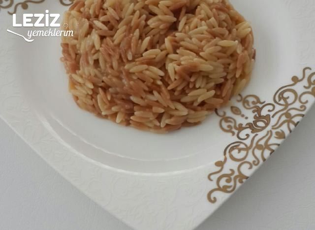 Arpa Şehriye Pilavı Yapılışı