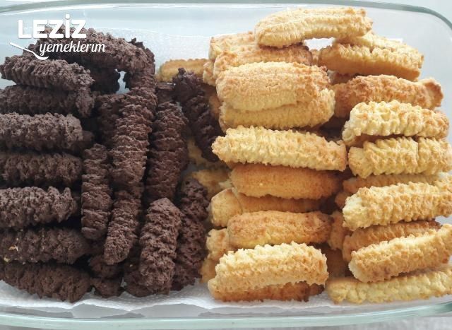 İki Renkli Tırtıl Kurabiye