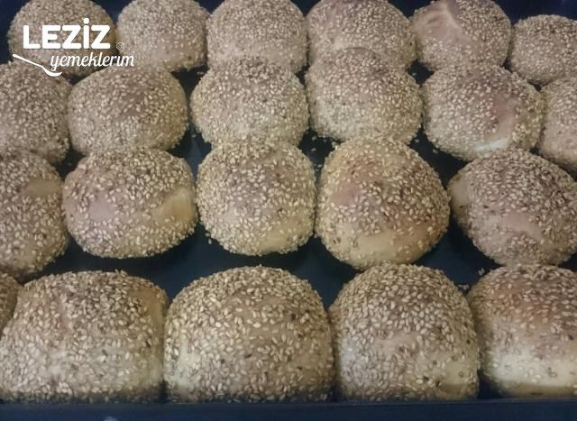 Susamlı Poğaça