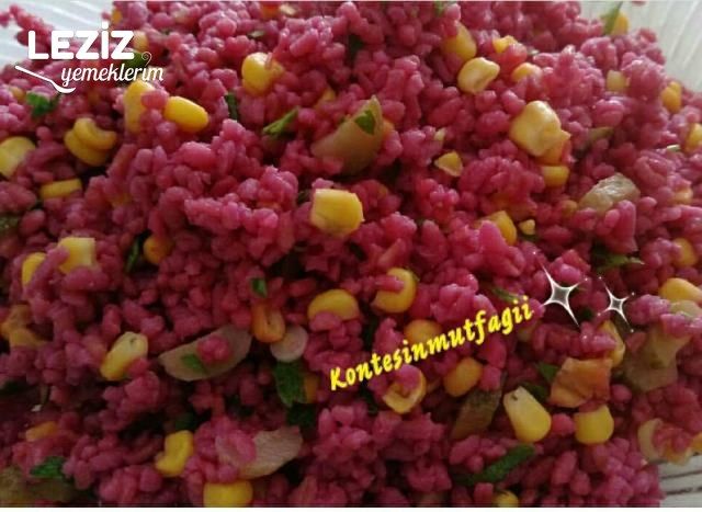 Şalgamlı Bulgur Salatası Nasıl Yapılır