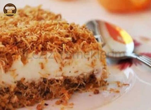 Muhallebili Çıtır Kadayıf Rulosu
