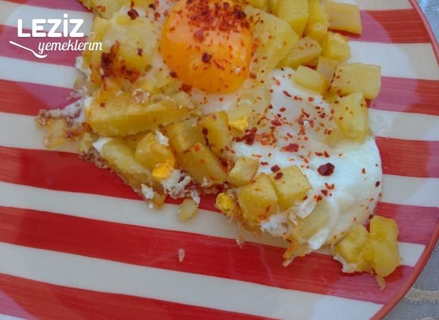 Kahvaltılık Patatesli Yumurta
