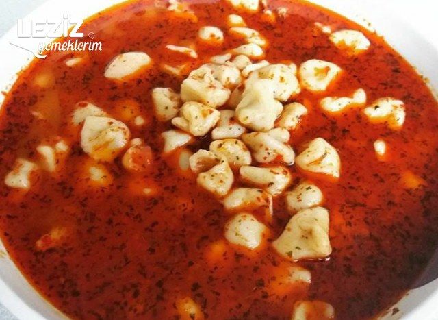 Yüksük Çorbası Yapımı