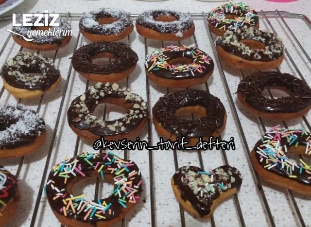 Pişi Hamurundan Donut (Yağ Çekmeyen Mayasız)