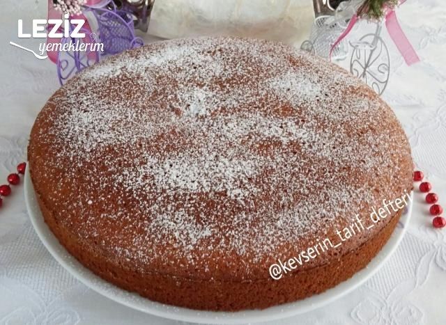Gazozlu Kek Tarifi (Yağsız 5 Malzemeli)