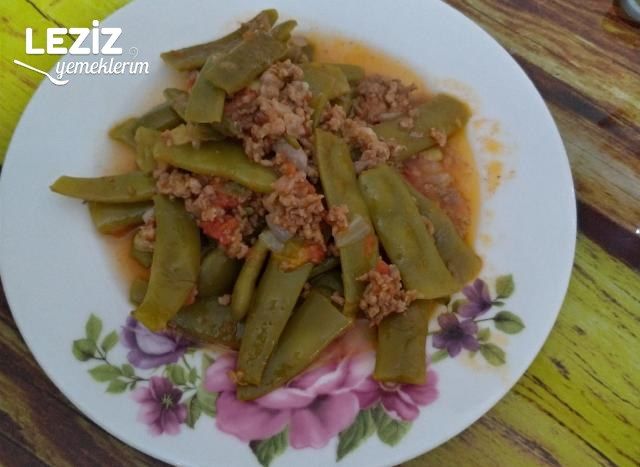 Taze Fasulye Yemeği (Kıymalı)
