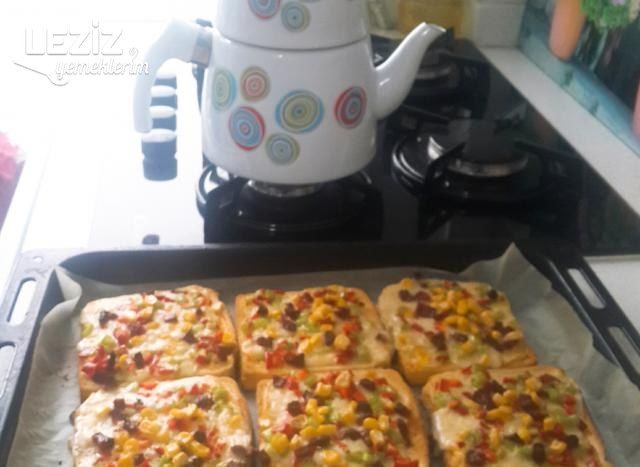 Pratik Pizza (Çok Lezzetli)