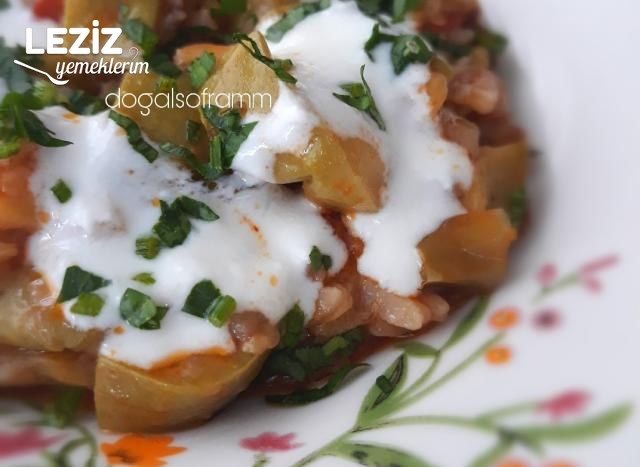 Nefis Zeytinyağlı Kabak Yemeği