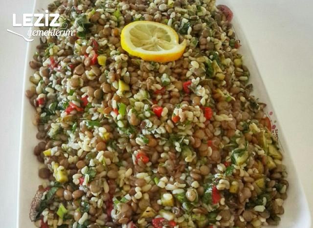 Yeşil Mercimekli Salata Tarifi