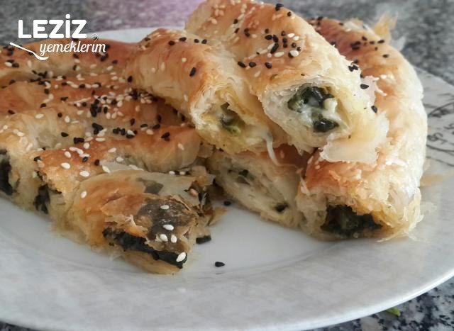 Ispanaklı Dolama Börek Tarifi