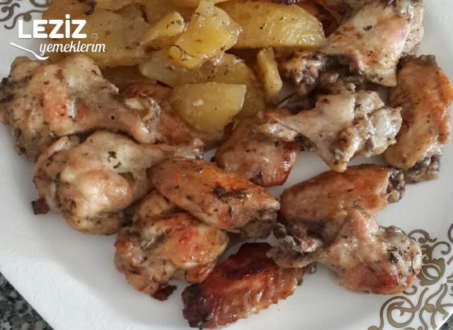 Fırın Poşetinde Tavuk Patates