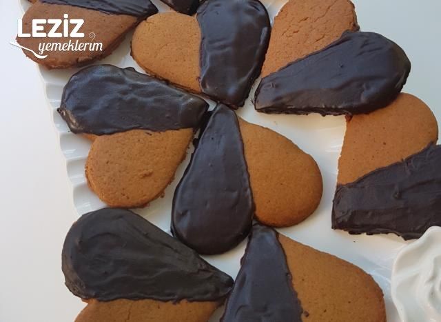 Zencefilli Çikolatalı Kurabiye