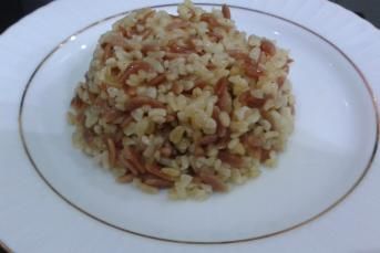 Arpa Şehriyeli Bulgur Pilavı Tarifi