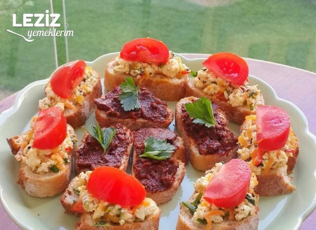 Lorlu Ekmek Dilimleri