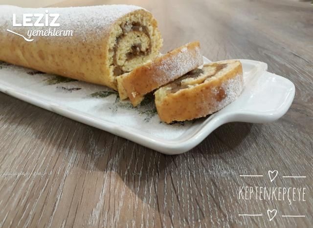 Nefis Elmalı Rulo Kek