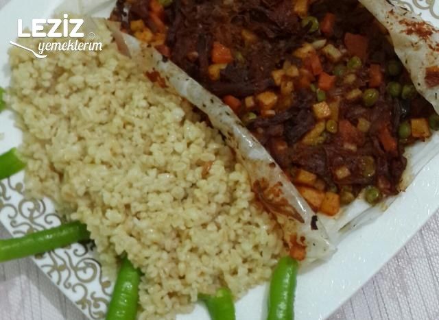 Kağıt Kebabı (Kuşbaşı Et İle)
