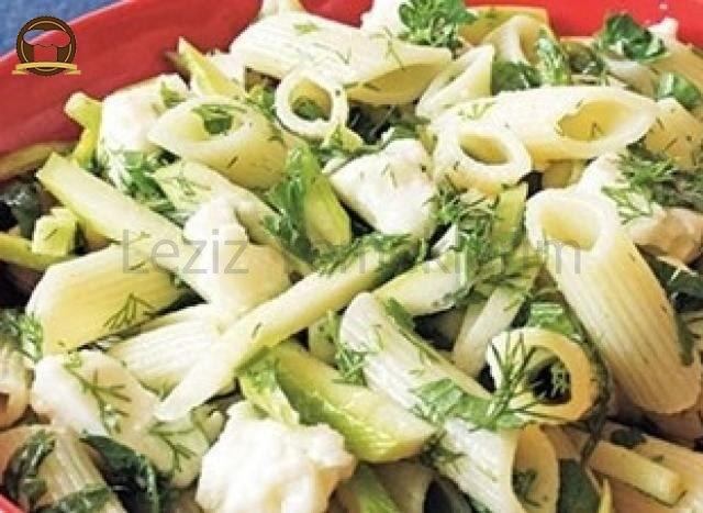 Kabaklı Peynirli Makarna
