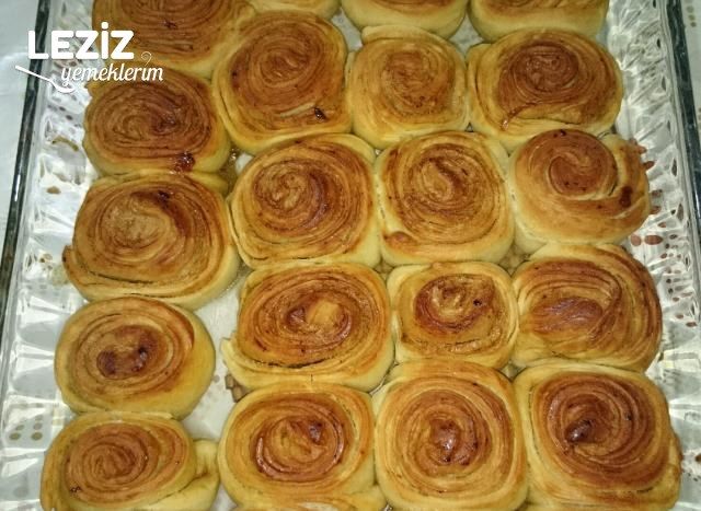 Tahinli Rulo Çörek Tarifi
