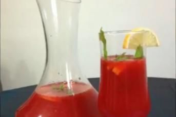 Çilekli Limonata