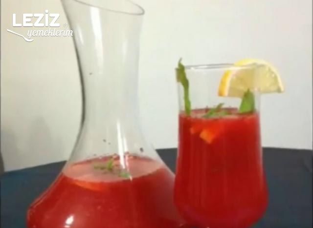 Çilekli Limonata