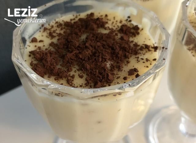 Muzlu Muhallebi Tarifi (Nişastalı)