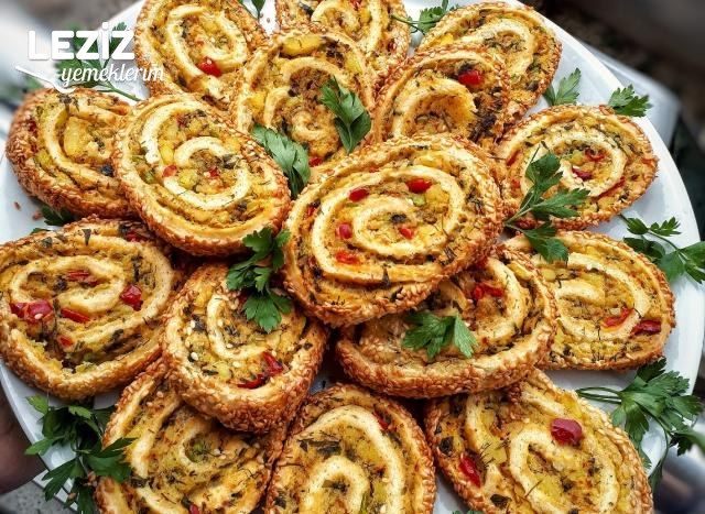 Patatesli Rulo Poğaça