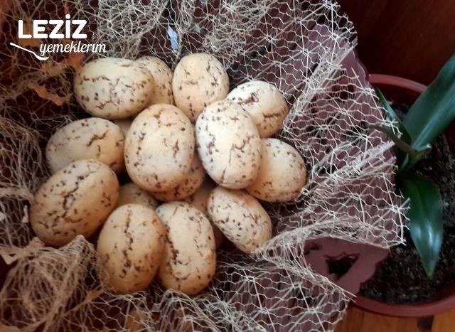 Susamlı Cevizli Kurabiye