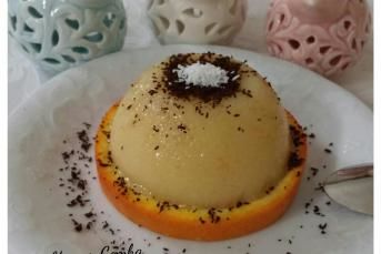 Portakalı Limonlu İrmik Tatlısı