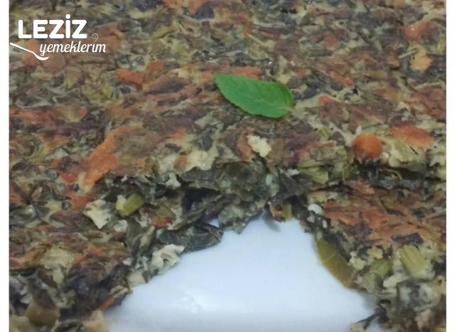 Tavada Yufkasız Pazı Böreği