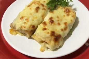 Tavuklu Krep Börek