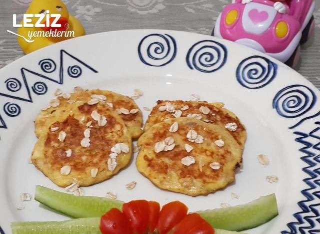Çocuklarımız İçin Sağlıklı Yulaflı Minik Krepler