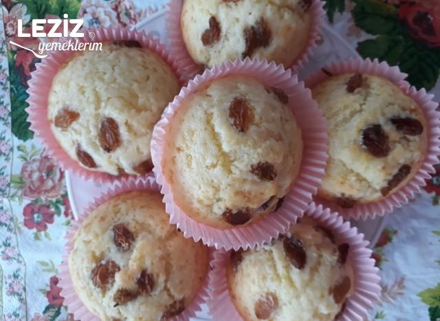 Limonlu Üzümlü Muffin