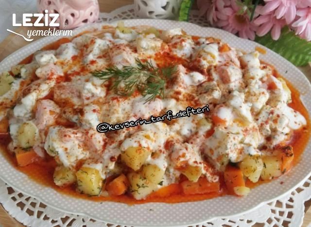 Havuçlu Patates Yoğurtlaması (Kaşık Kaşık Yediren)