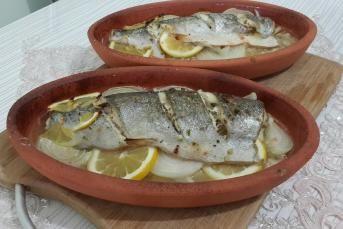 Kiremitte Soslu Alabalık