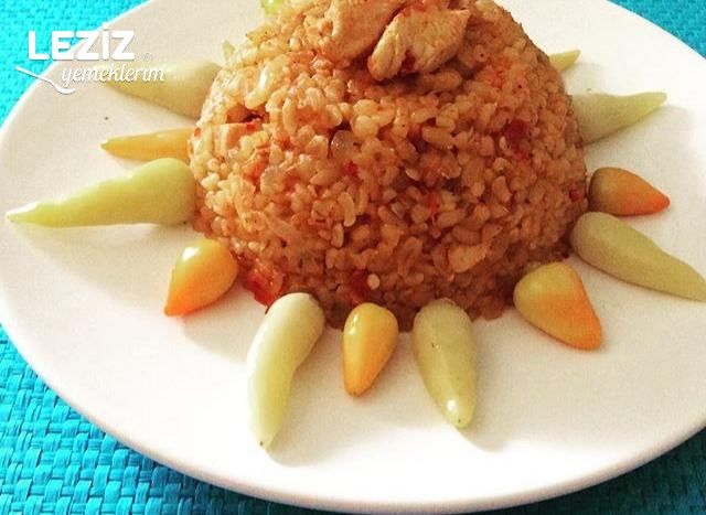 Tavuklu Bulgur Pilavı