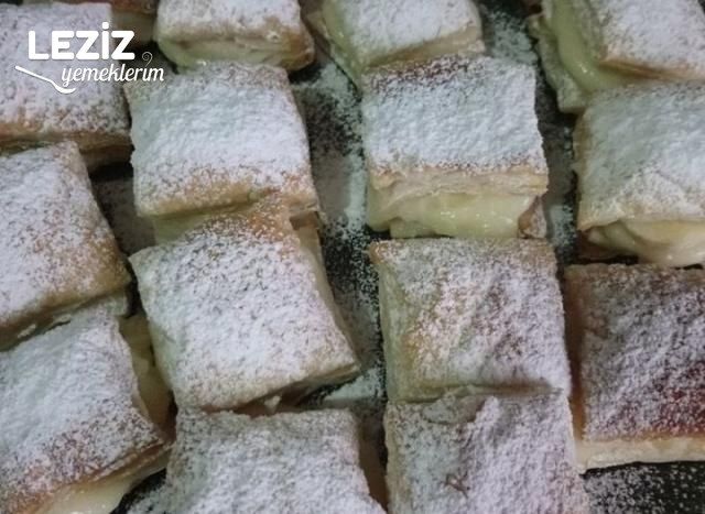 Kremalı Muzlu Milföy Tatlısı Tarifi