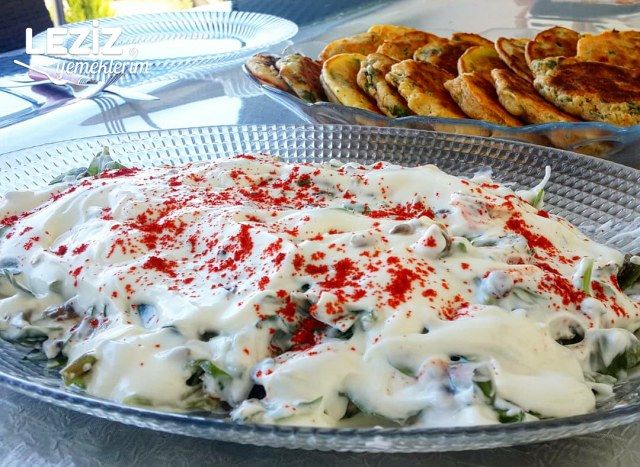 Yeşil Mercimekli Semizotu Salatası