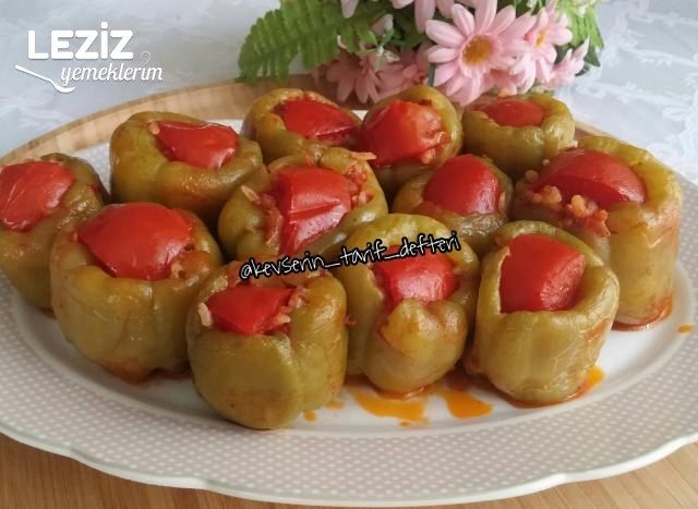 Etli Biber Dolması Nasıl Yapılır