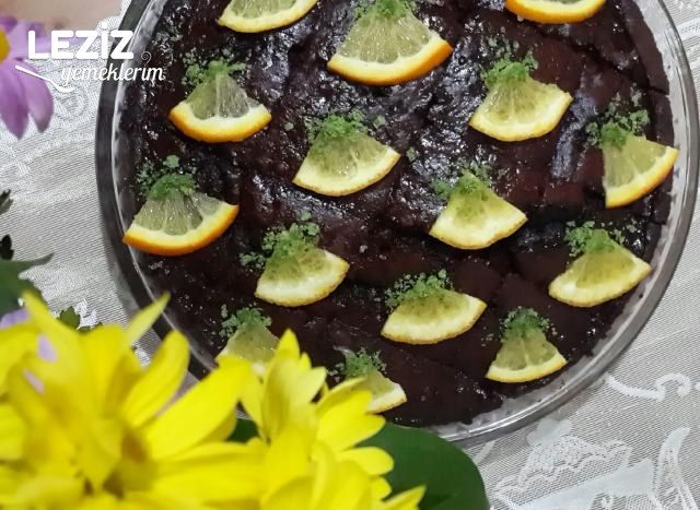 Portakallı Islak Kek Tarifi