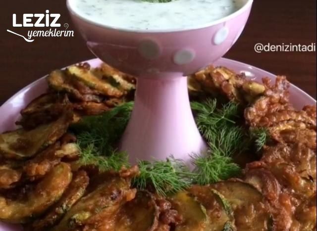 Sütlü Kabak Kızartması