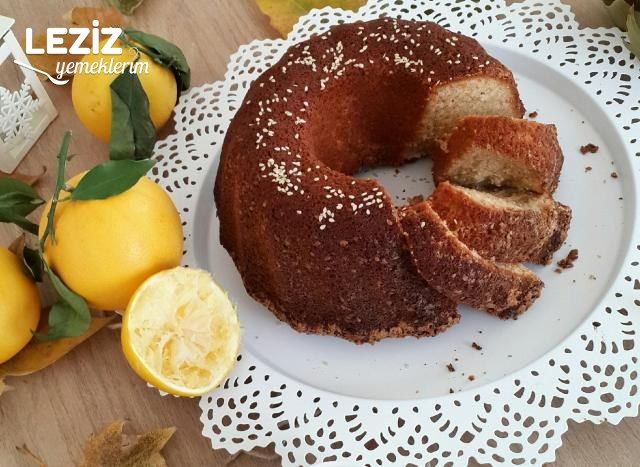 Portakallı Ve Tahinli Kek