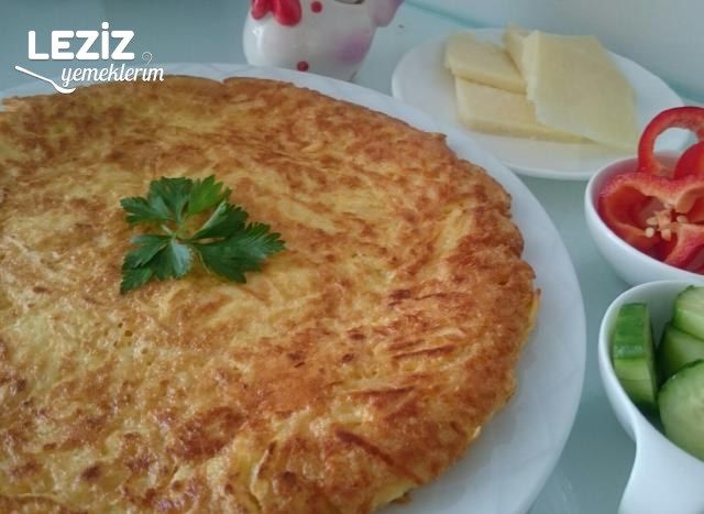 Patatesli Omlet (Harika Lezzet)