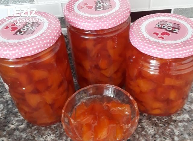 Ev Yapımı Şeftali Reçeli