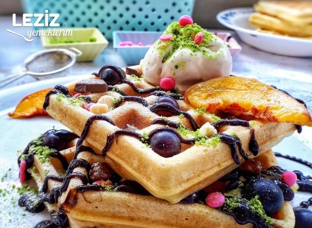 Waffle Tarifi (Ev Yapımı - Harika Lezzet)