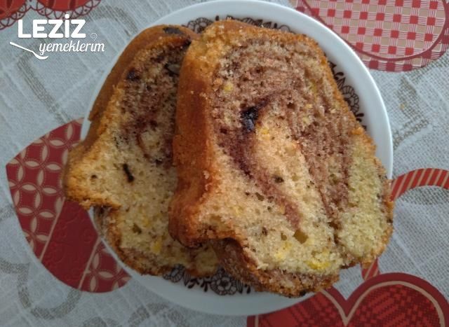Limonlu Damla Çikolatalı Kek