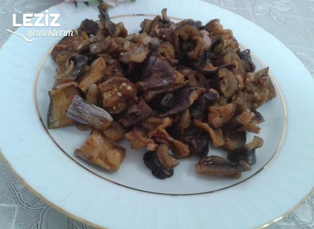 Kuru Patlıcan Kavurması Tarifi